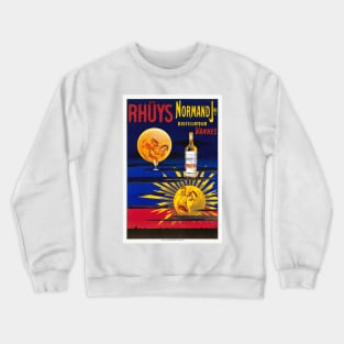 Rhüys Normand France Vintage Poster 1910 Crewneck Sweatshirt